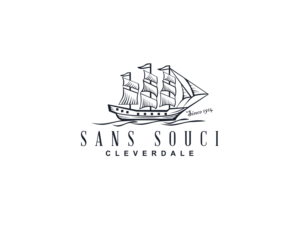 Sans Souci, Cleverdale, Since 1914 | Logo Design by Firstception