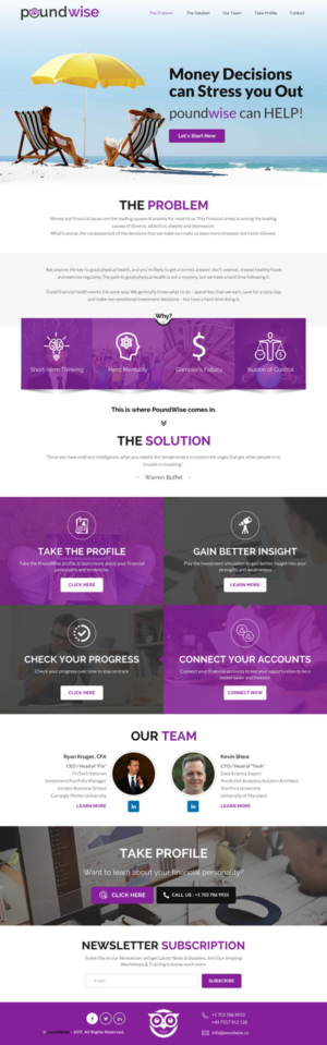 Web Design by rightway for PoundWise | Design: #14070852