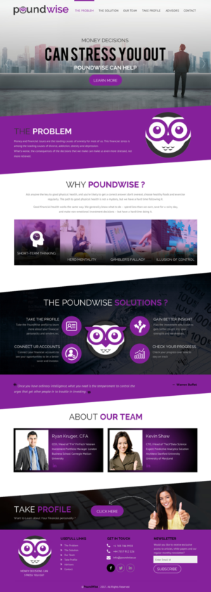 Web Design by rightway for PoundWise | Design: #14070854