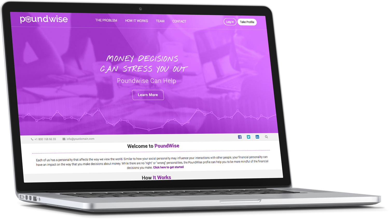 Web Design by cCopilot for PoundWise | Design #14146794