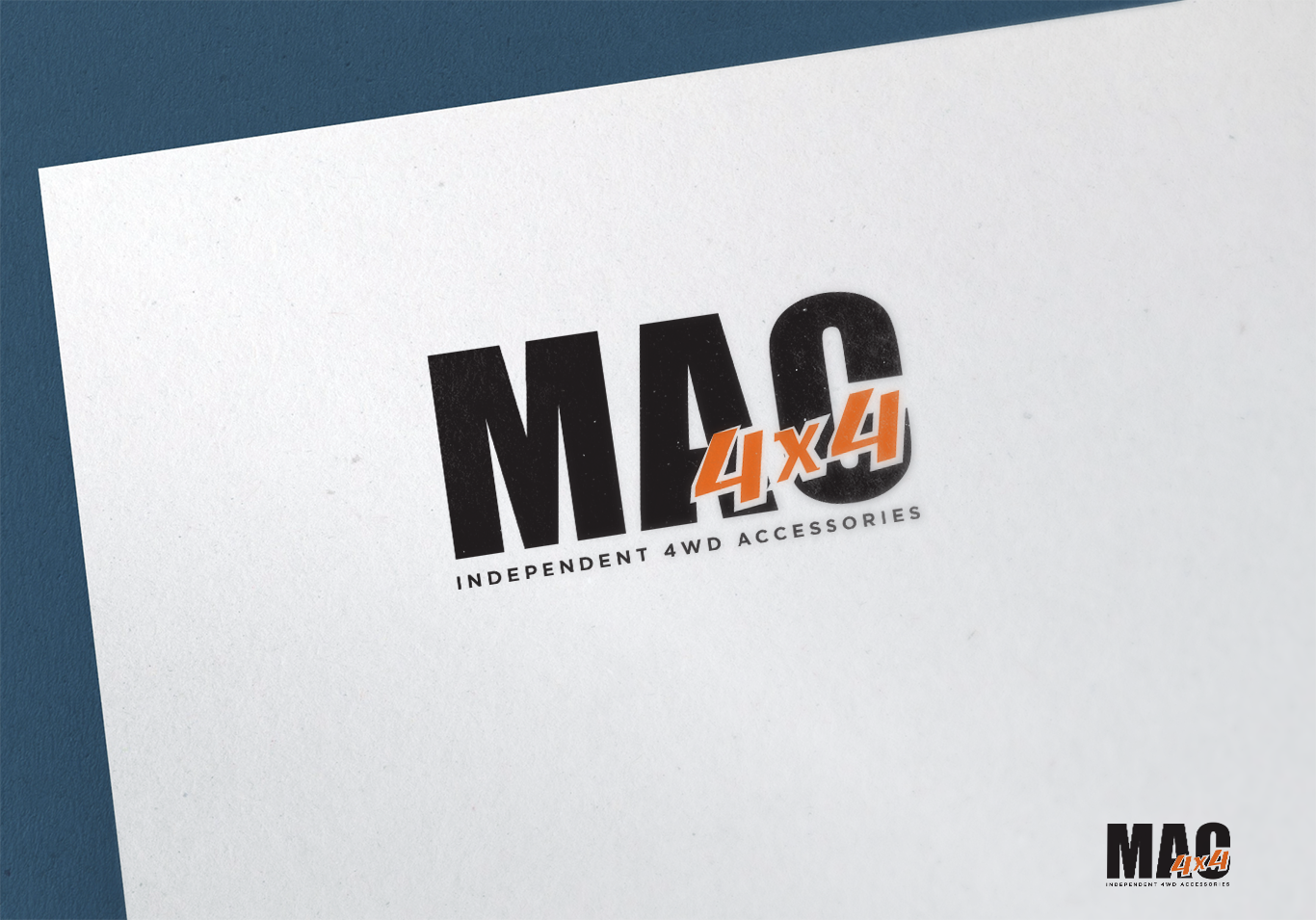 Logo Design by RM DSGNS for MAC 4x4 | Design #14051348