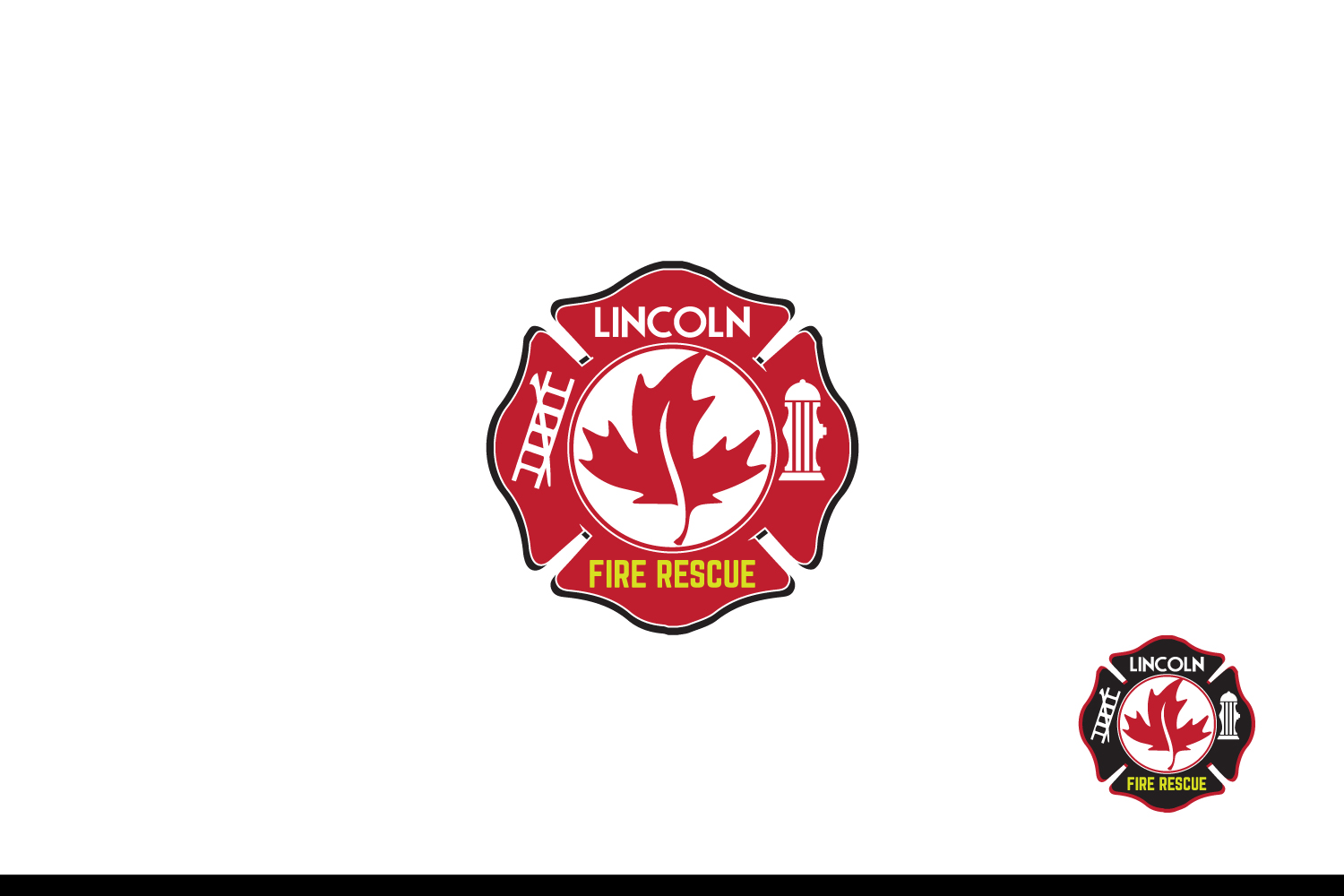 Logo Design by Mr Designer for Lincoln Fire Rescue | Design #14102401