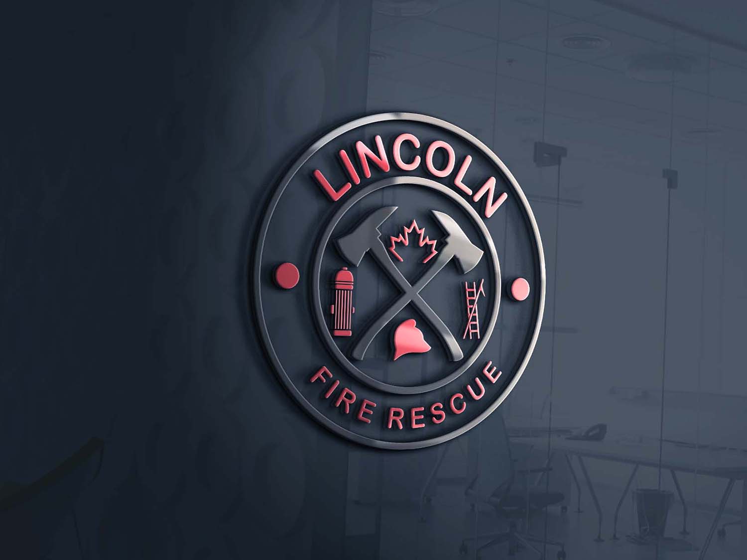 Logo Design by NAVENDU SHARMA for Lincoln Fire Rescue | Design #14056561