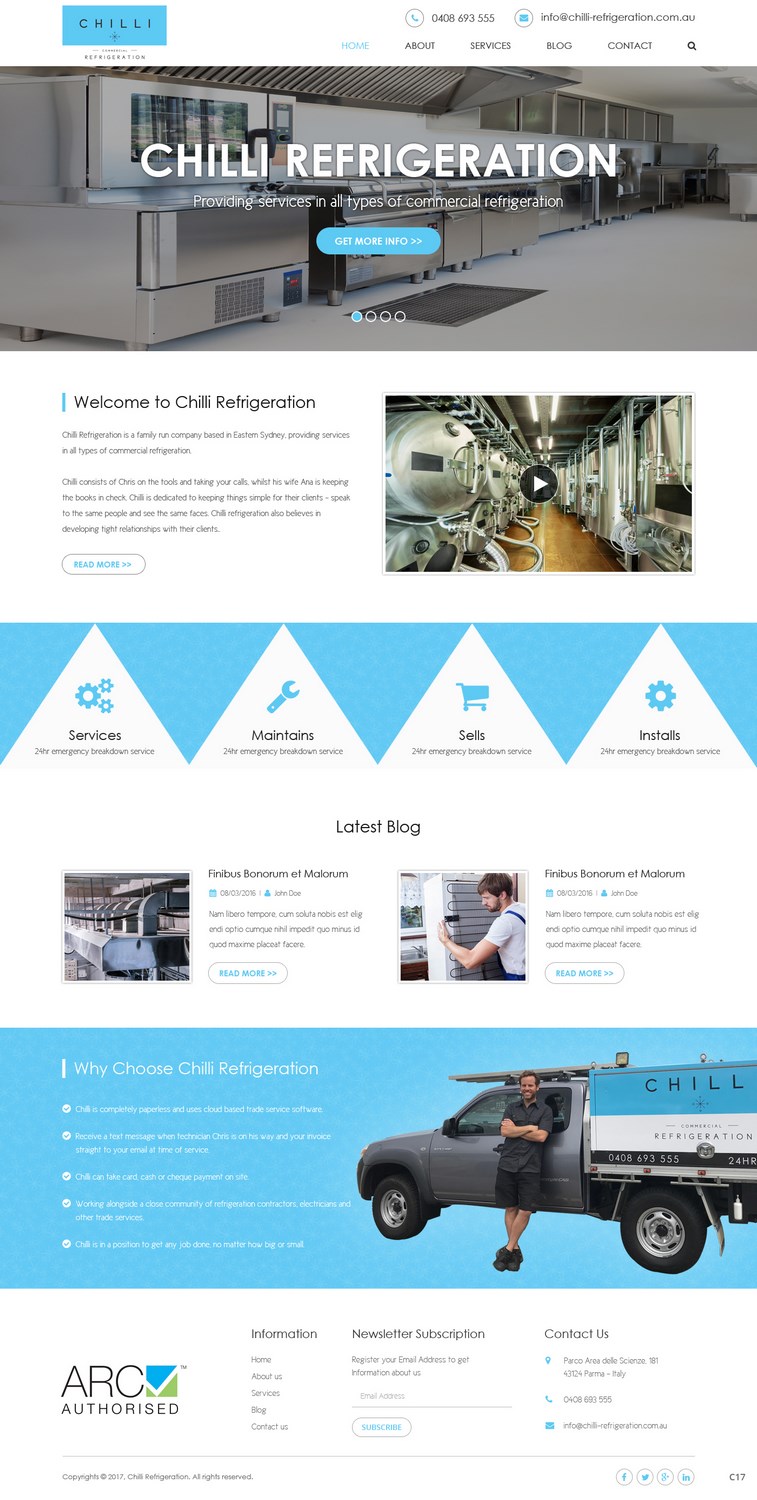 Web Design by pb for this project | Design #14072011