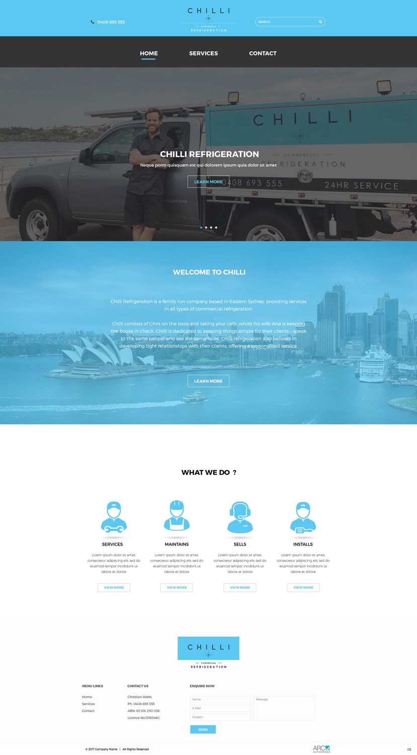 Web Design by pb for this project | Design #14072031