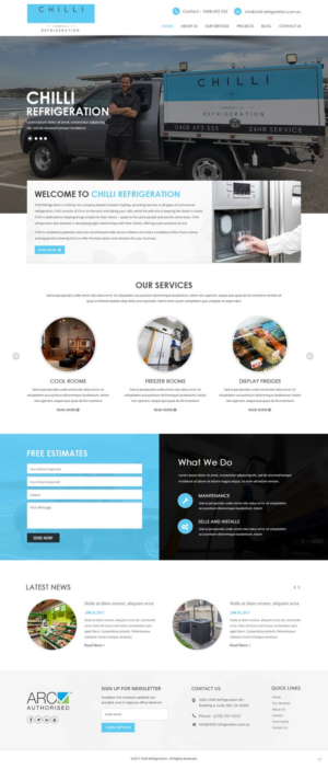 Web Design by pb for this project | Design: #14072033