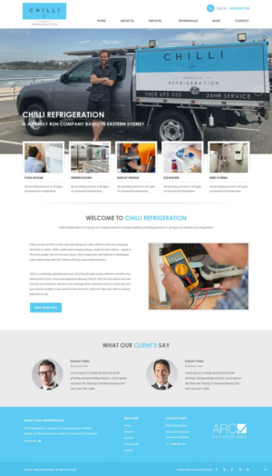 Web Design by pb for this project | Design: #14072035