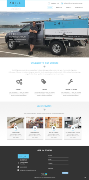 Web Design by pb for this project | Design: #14111909