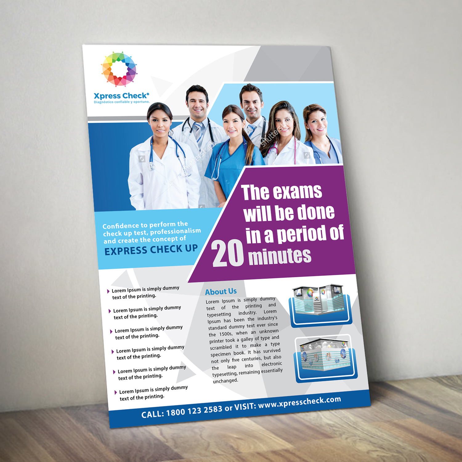 Flyer Design by tanmoy.pramanik for DRM Health S.A. de C.V. | Design #14074022