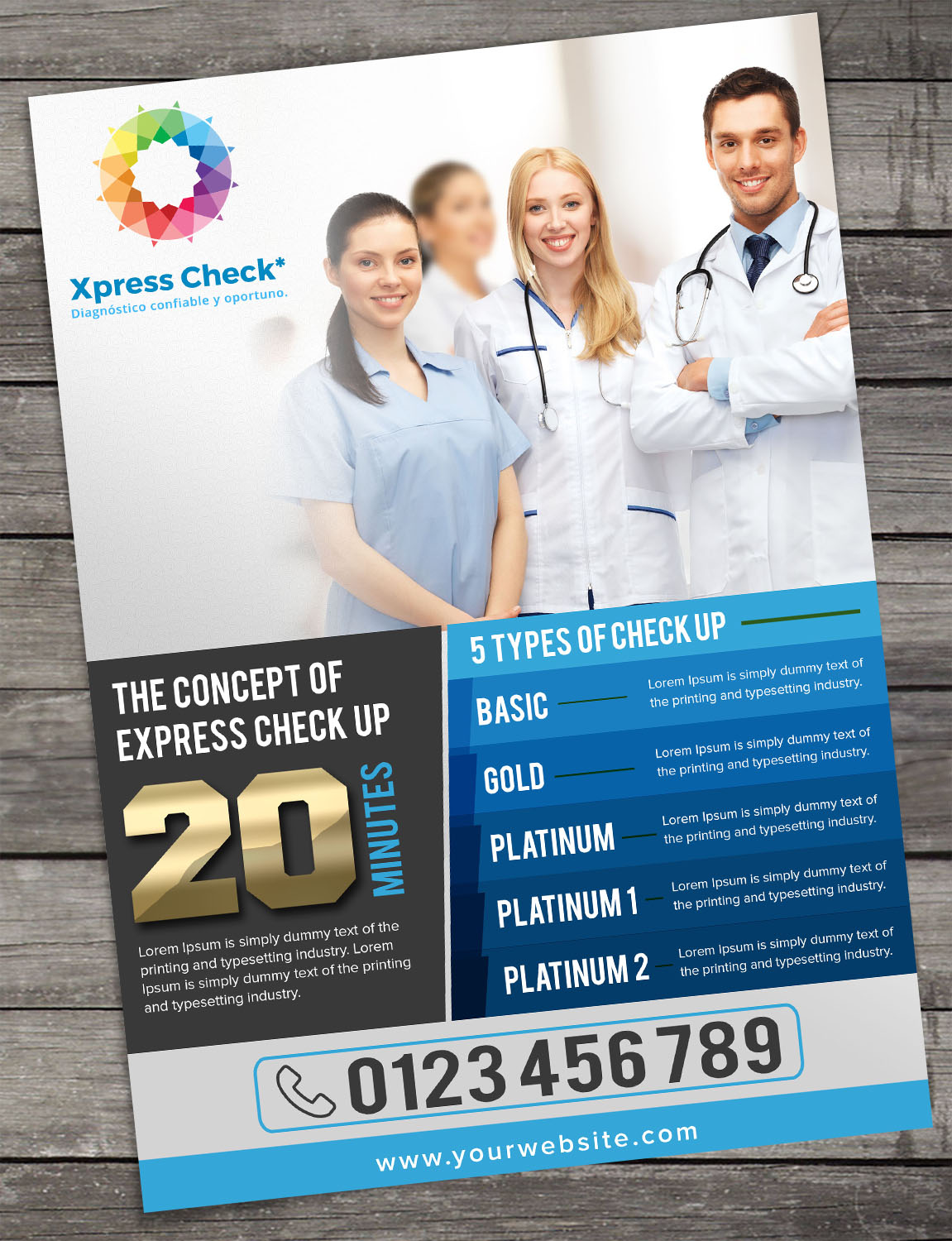 Flyer Design by SAI DESIGNS for DRM Health S.A. de C.V. | Design #14057909
