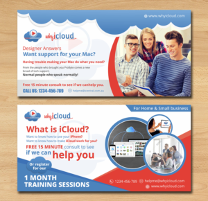 Advertisement Design by ecorokerz for Why iCloud | Design: #14609941