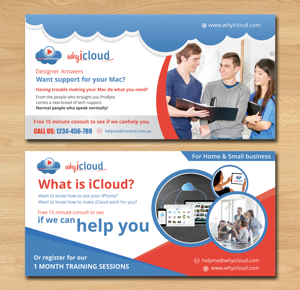 Advertisement Design by ecorokerz for Why iCloud | Design #14635707