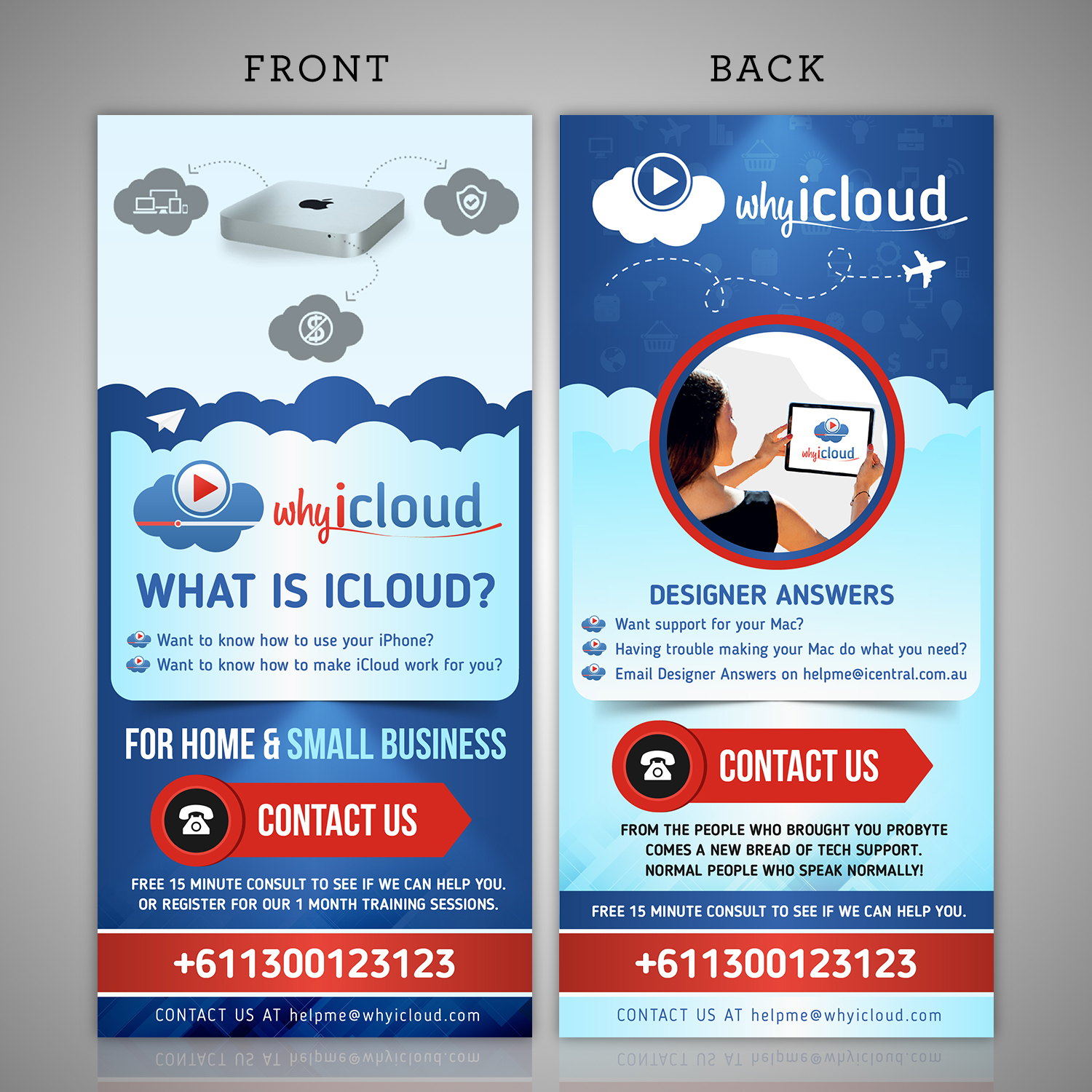 Advertisement Design by SAI DESIGNS for Why iCloud | Design #14673289