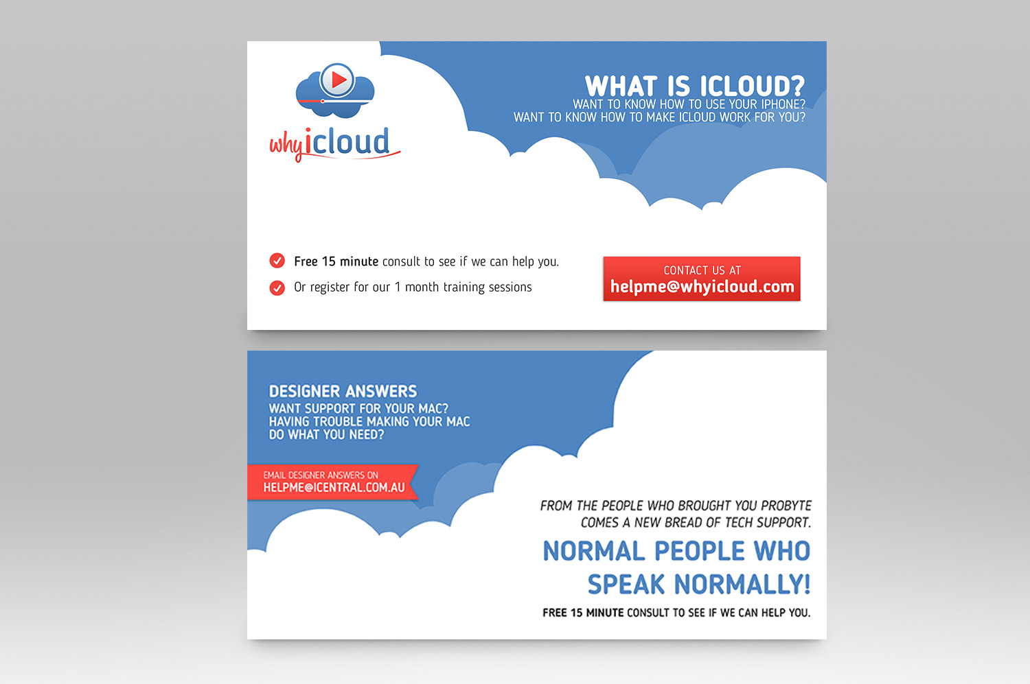 Diseño Publicitario por Luniere Designs para Why iCloud | Diseño #14687705