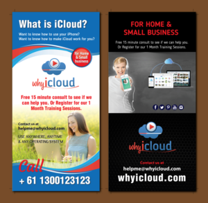 Advertisement Design by meet007 for Why iCloud | Design: #14657995