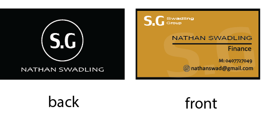 Diseño de Tarjeta de Presentación por Aliff Yusof para este proyecto | Diseño #14085236