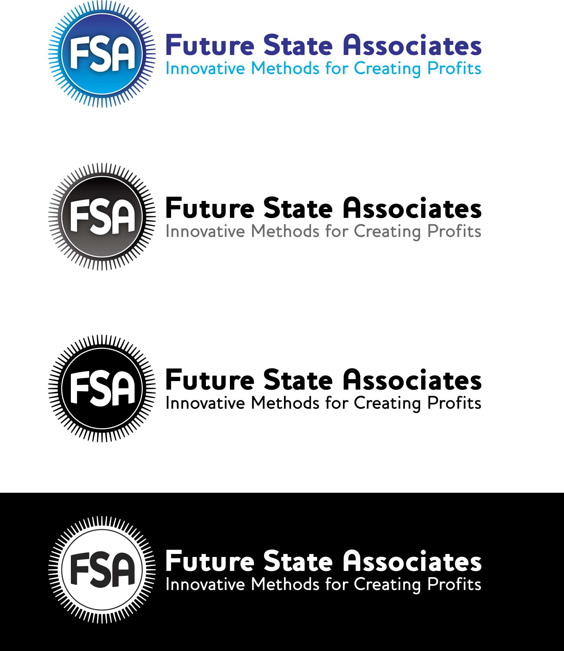 Logo Design by Alistair Lawson for Future State Associates | Design #34051