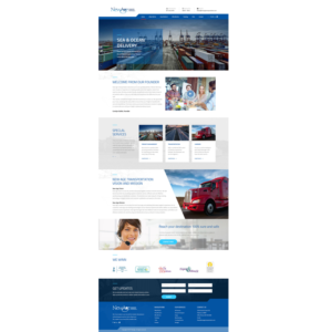 Web Design by vedverma1984 for New Age Transportation Inc | Design: #14186789