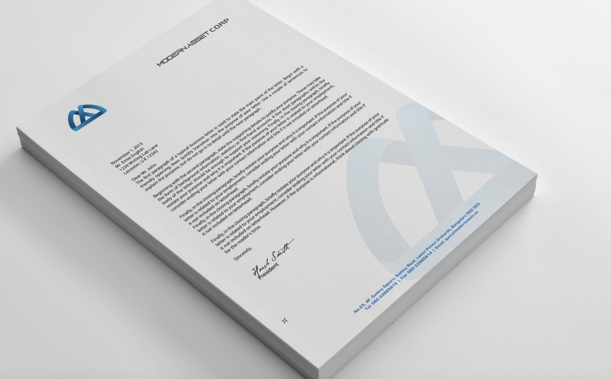 Stationery Design by Sarah Mathews for this project | Design #14237339