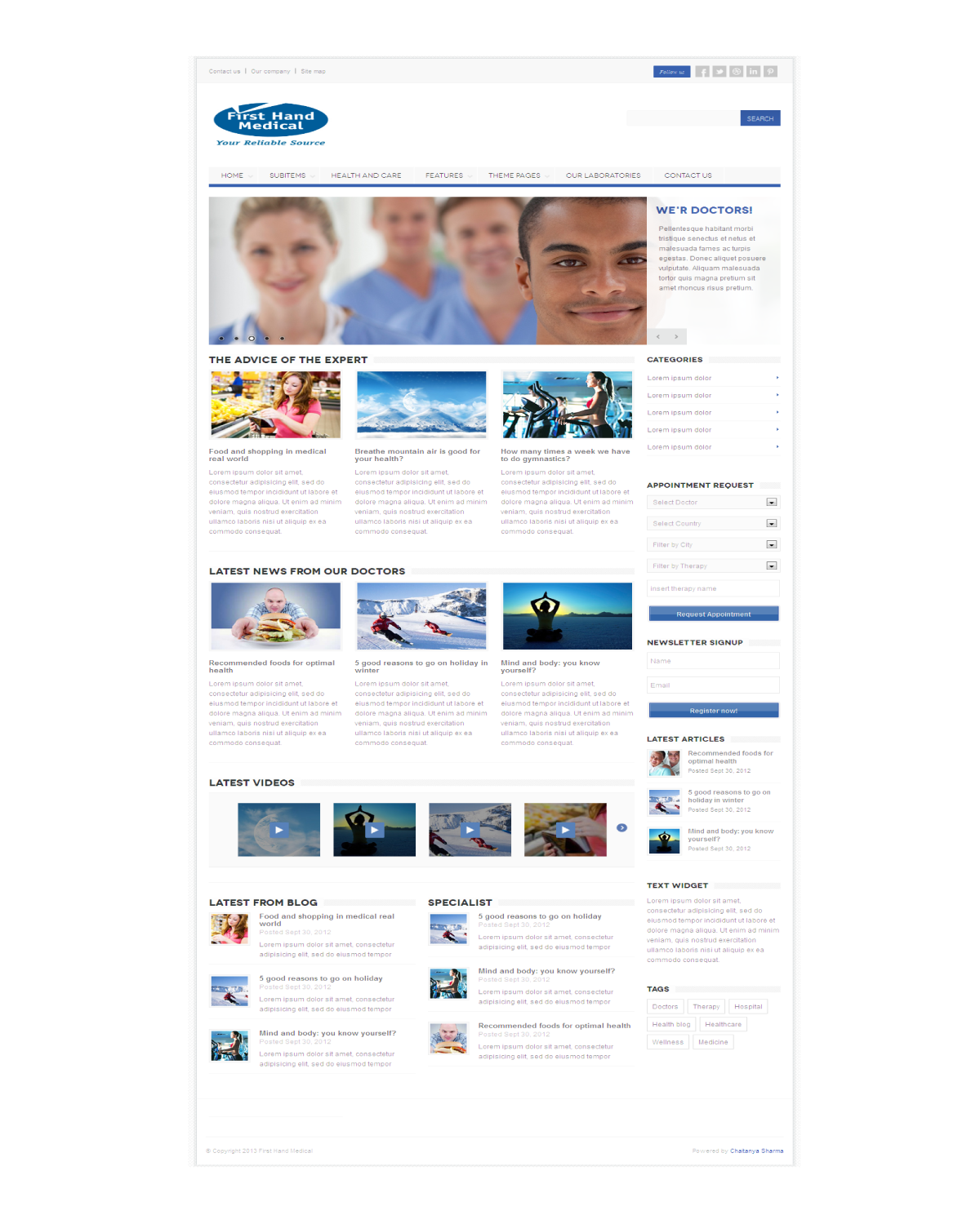 Web Design by Chaitanya S. for this project | Design #2562992