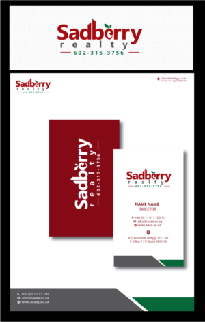 Diseño de Logo por zebronicgraphic para Sadberry Realty | Diseño: #14146586