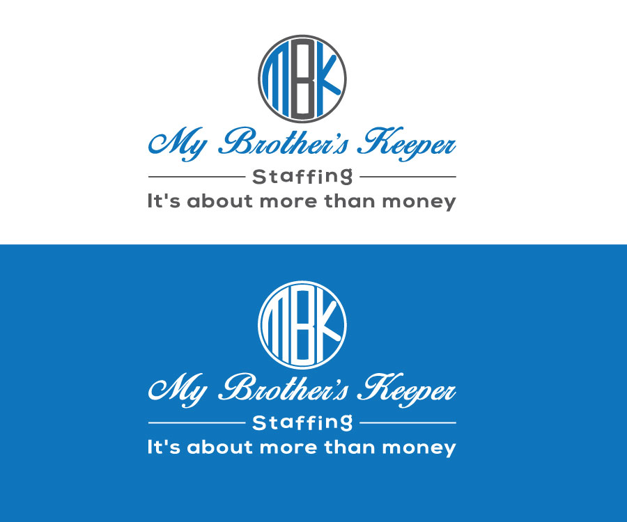 Logo Design by taherswapon for My Brother's Keeper Staffing, Inc. | Design #14241411