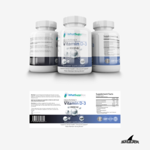 Diseño de Etiqueta por Shark1 para WhatSupp Nutrition | Diseño: #14102948