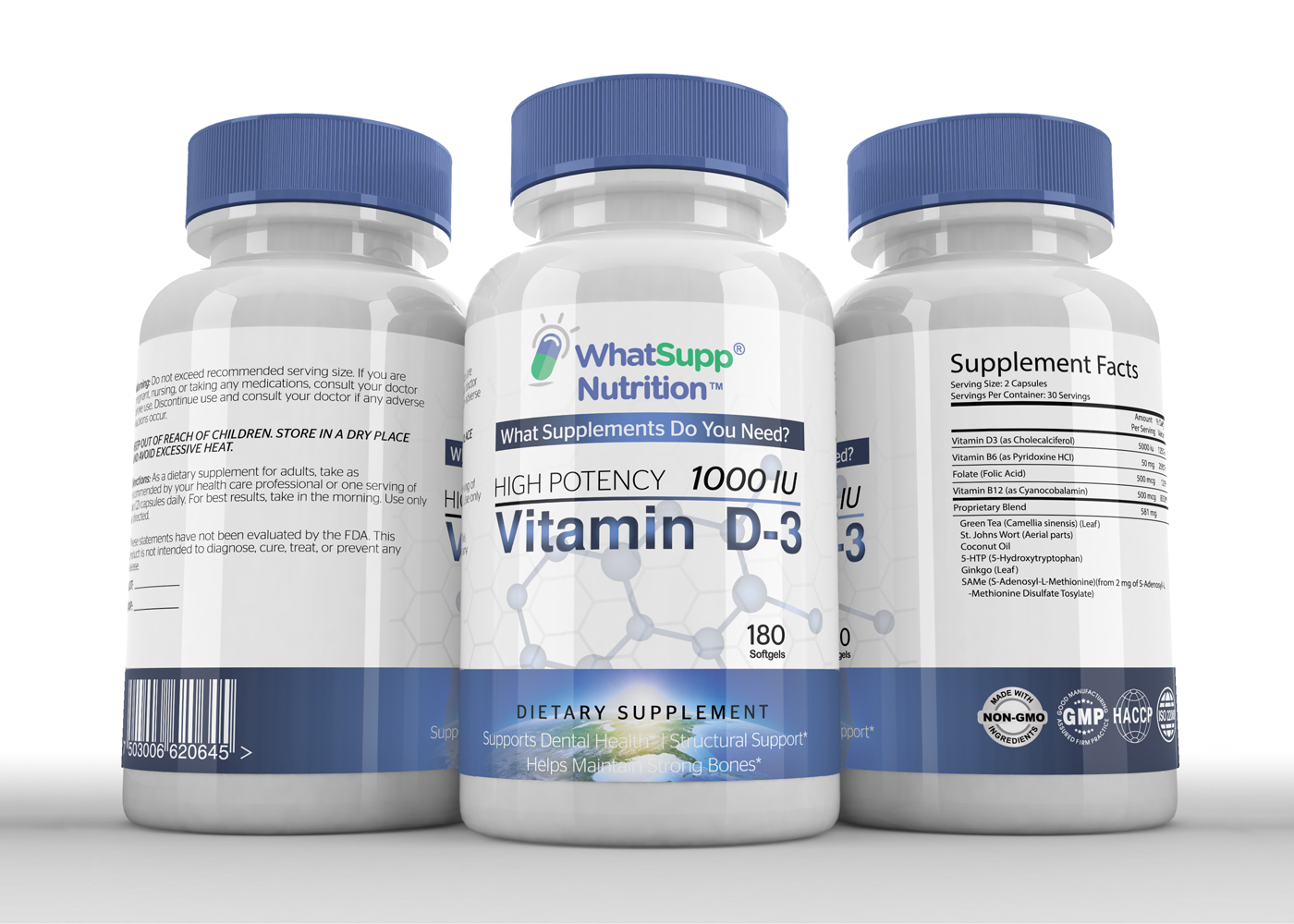 Label Design by Shark1 for WhatSupp Nutrition | Design #14329359