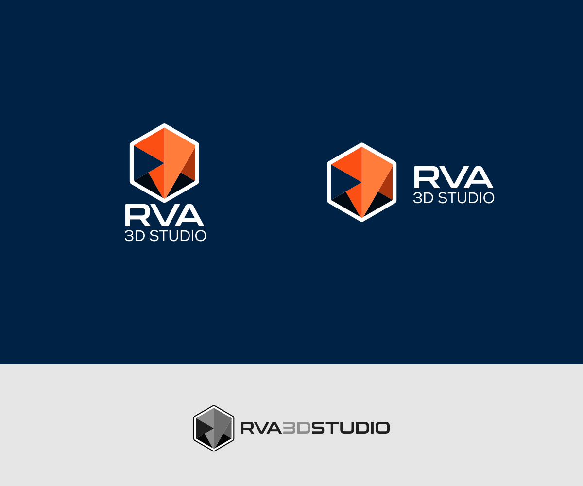 Logo Design by cleverlogo for RVA 3D Studio | Design #14149895