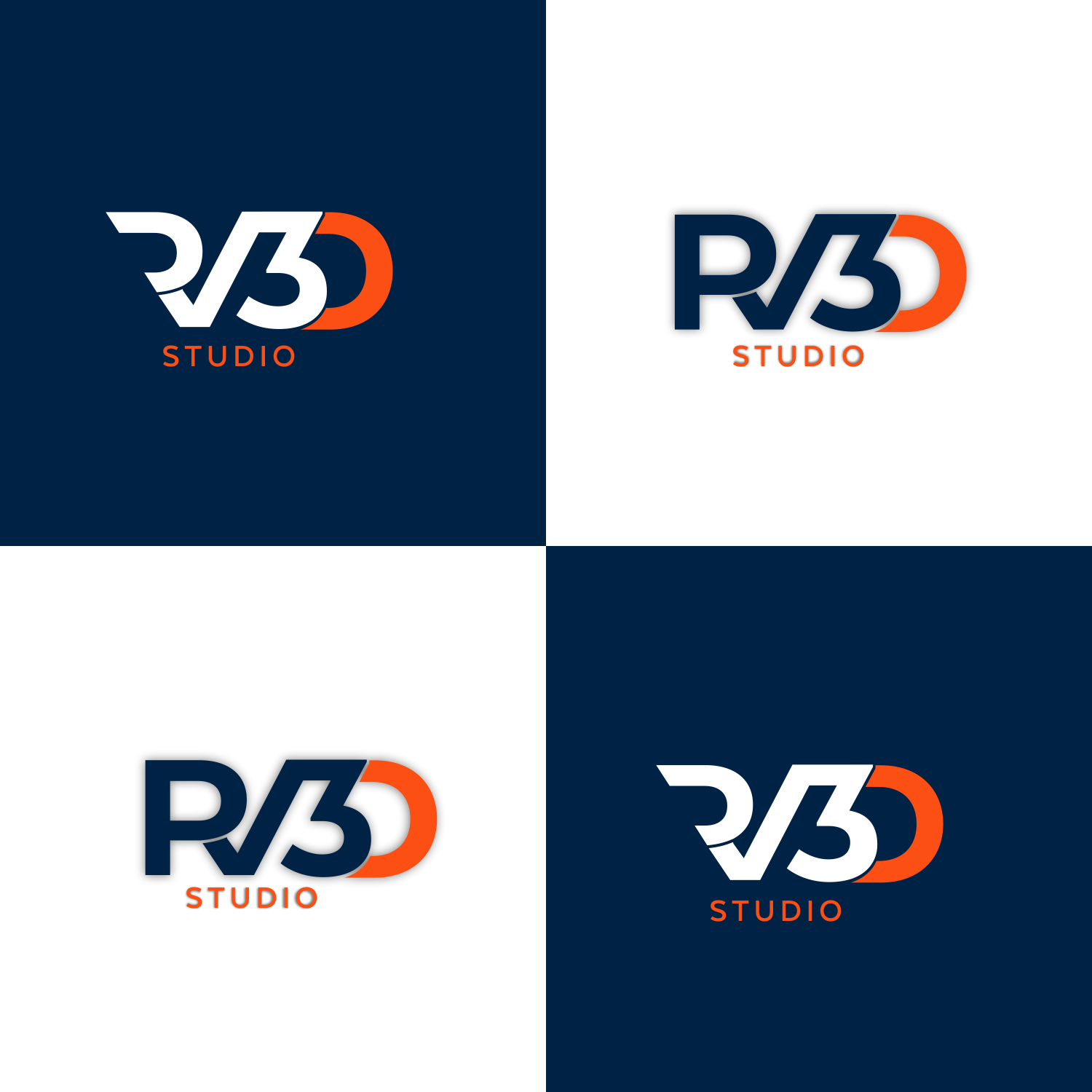 Logo Design by Pammi Sarty for RVA 3D Studio | Design #14107287