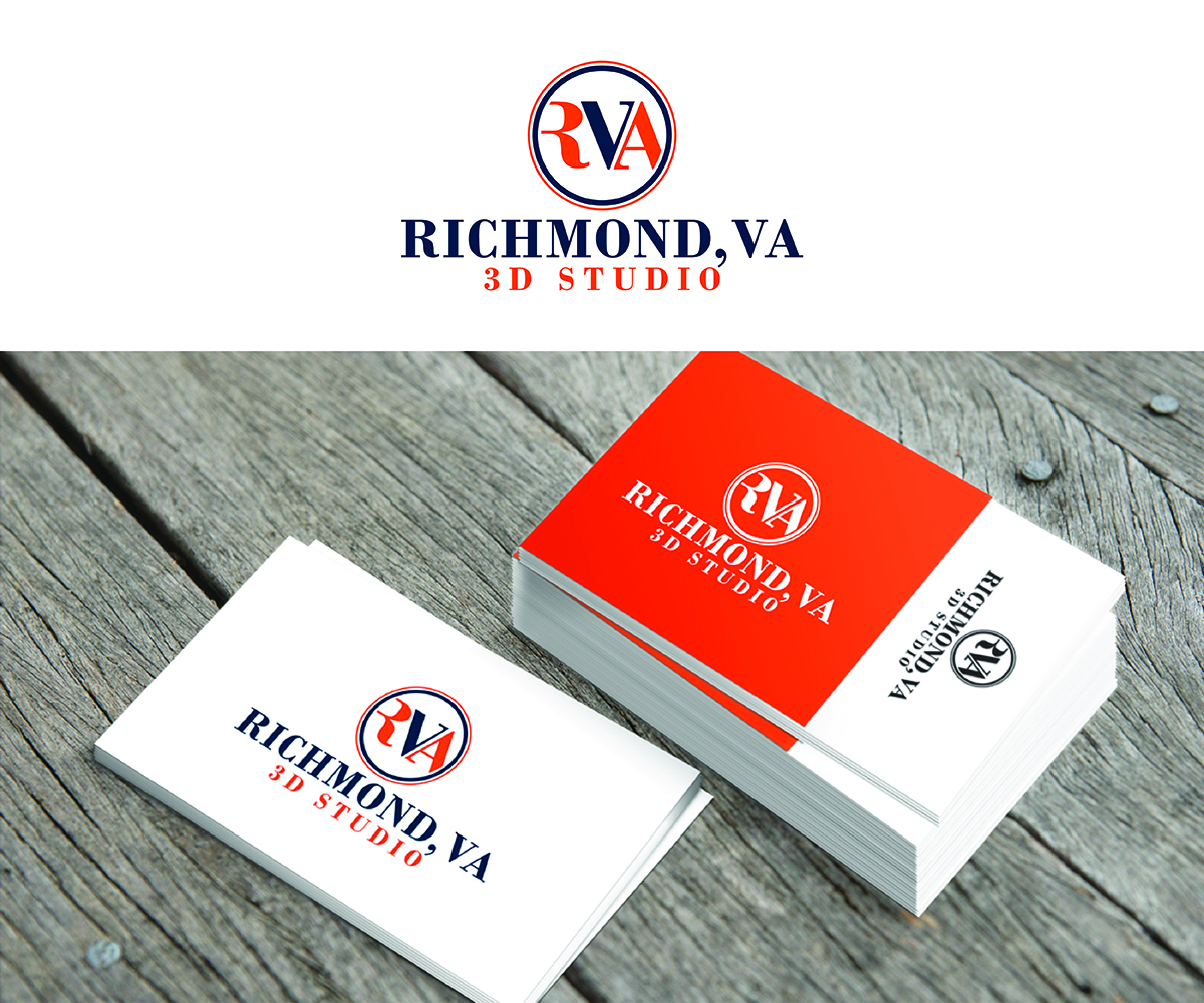 Logo Design by eMARK for RVA 3D Studio | Design #14121011