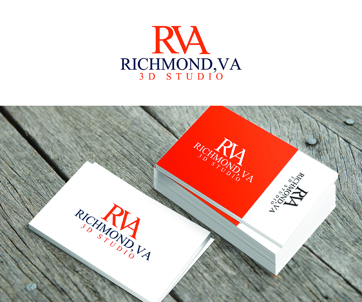 Logo Design by eMARK for RVA 3D Studio | Design #14121013
