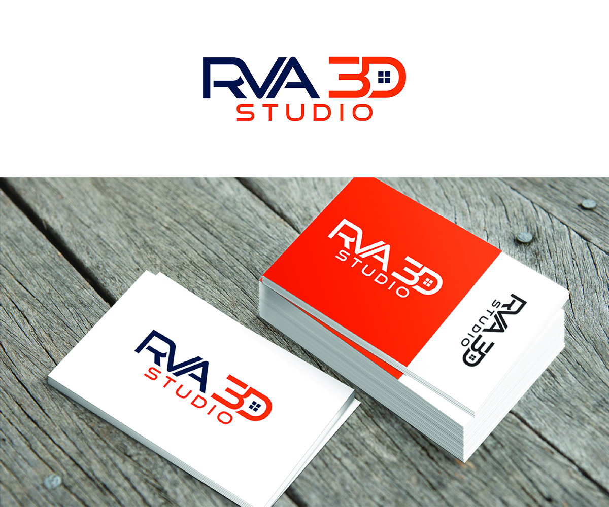 Logo Design by eMARK for RVA 3D Studio | Design #14121014