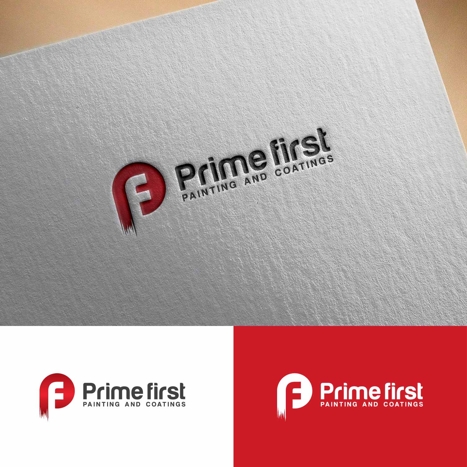 Design de Logo par karthika vs pour Prime First Painting and coatings | Design #14081756