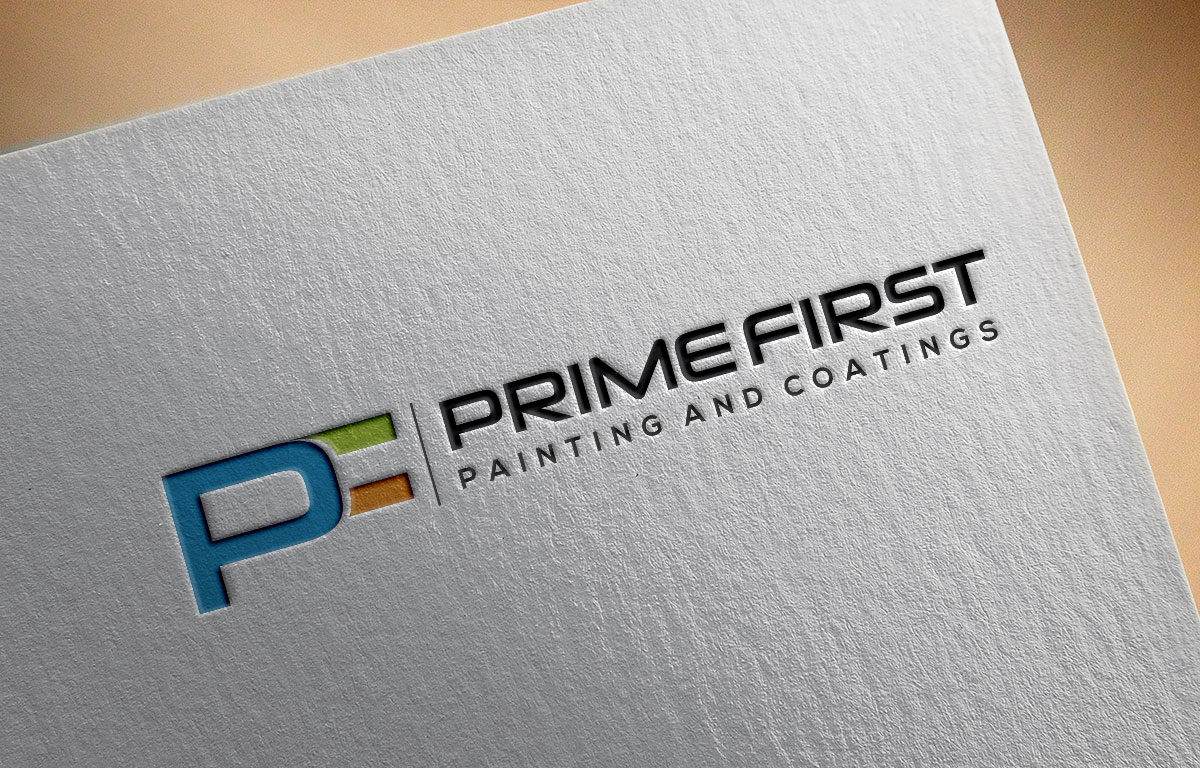 Logo Design by Atec for Prime First Painting and coatings | Design #14064137