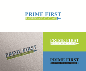 Logo Design by eMARK for Prime First Painting and coatings | Design: #14070539