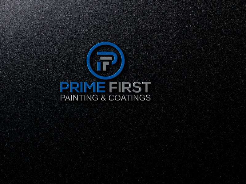 Logo Design by rafa studio for Prime First Painting and coatings | Design #14107551