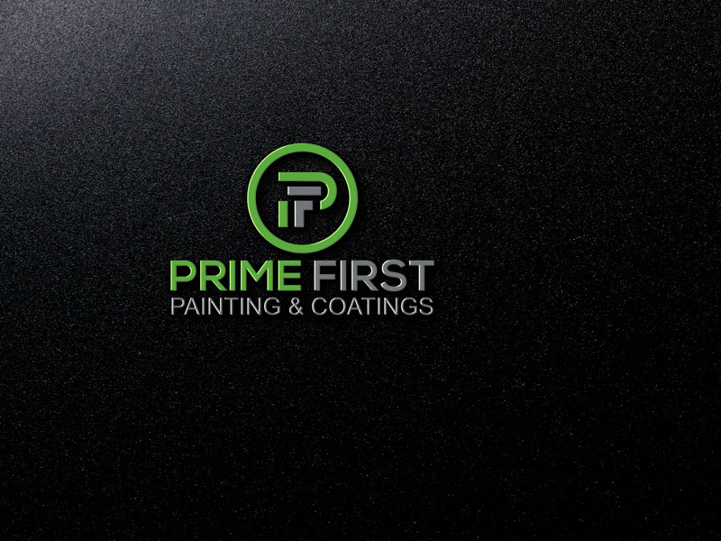 Logo Design by rafa studio for Prime First Painting and coatings | Design #14107555