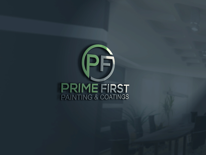 Logo Design by rafa studio for Prime First Painting and coatings | Design #14107556