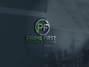 Logo Design by rafa studio for Prime First Painting and coatings | Design: #14107556