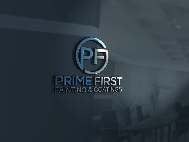 Logo Design by rafa studio for Prime First Painting and coatings | Design #14107558