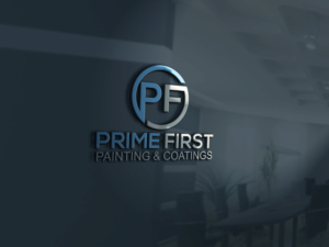 Logo Design by rafa studio for Prime First Painting and coatings | Design: #14107558