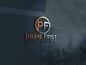 Logo Design by rafa studio for Prime First Painting and coatings | Design: #14107560