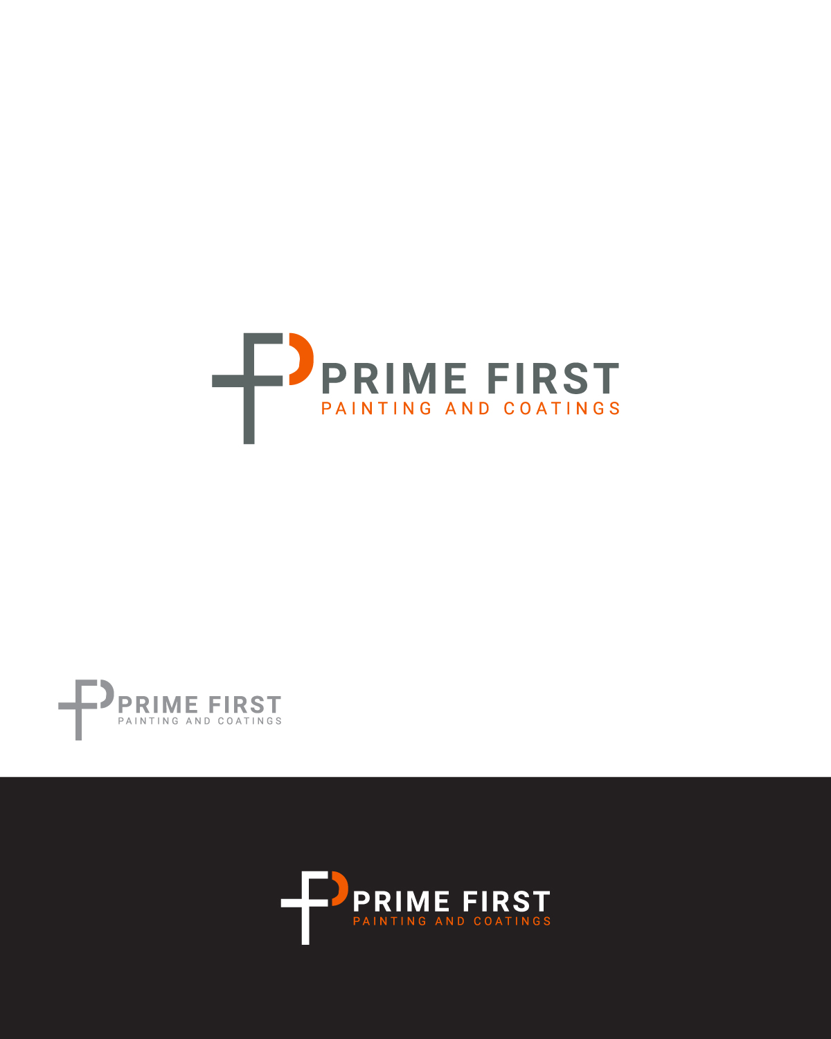 Diseño de Logo por geny baba para Prime First Painting and coatings | Diseño #14074277