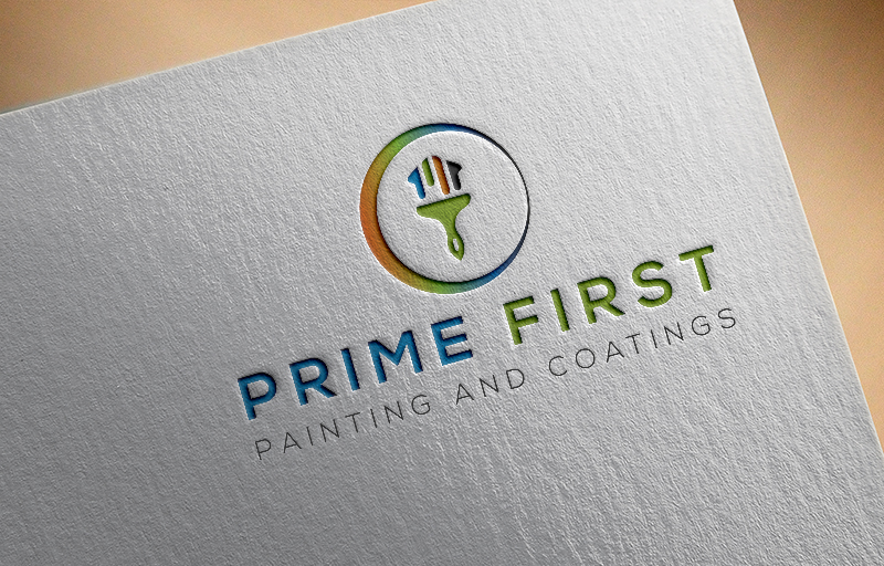 Design de Logo par taherswapon pour Prime First Painting and coatings | Design #14067425