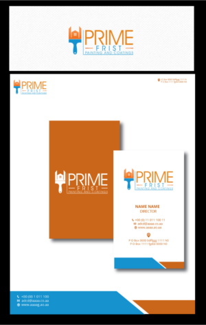 Logo Design by zebronicgraphic for Prime First Painting and coatings | Design: #14101816