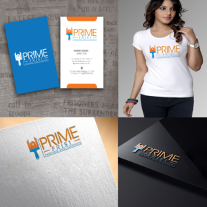 Logo Design by zebronicgraphic for Prime First Painting and coatings | Design: #14101817