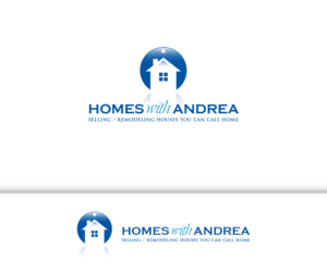 Logo Design by NIXXON for Homes With Andrea - West USA Realty | Design #14200120