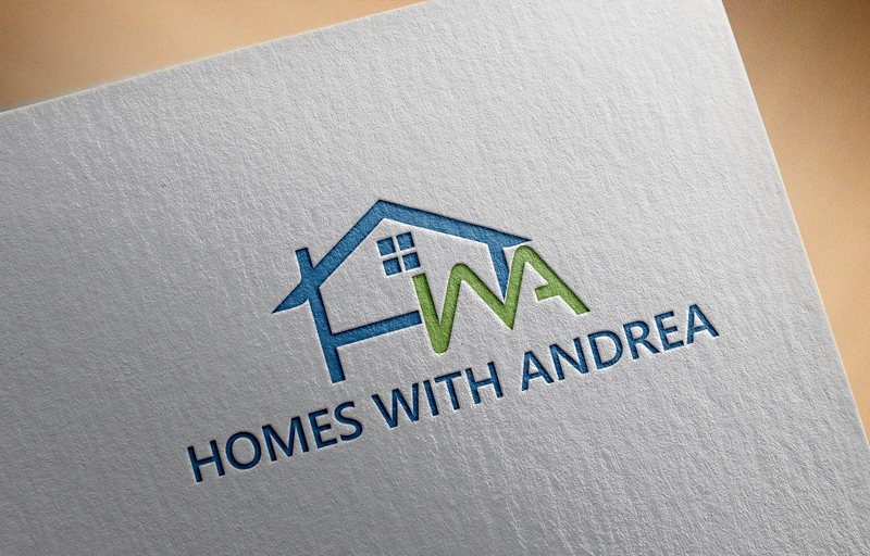 Logo Design by Top king  designer for Homes With Andrea - West USA Realty | Design #14067961