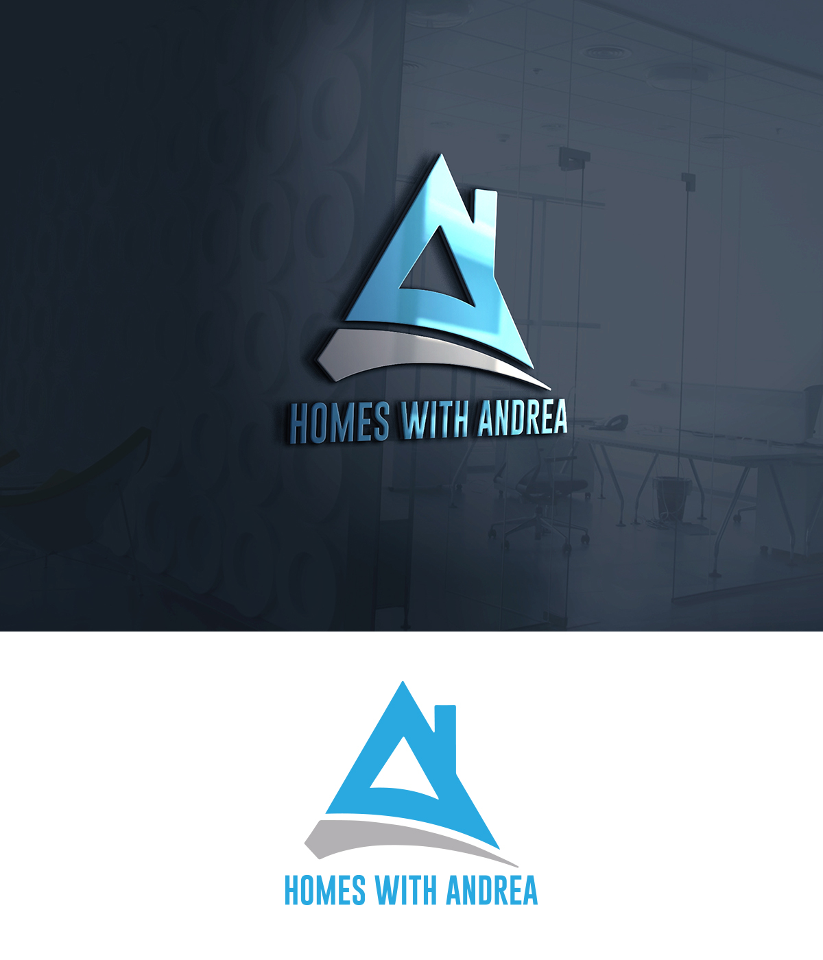 Logo Design by supercreative for Homes With Andrea - West USA Realty | Design #14070286